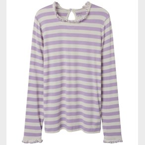 Name It Bluse - NkfPrakula - Lavendula/Bright White