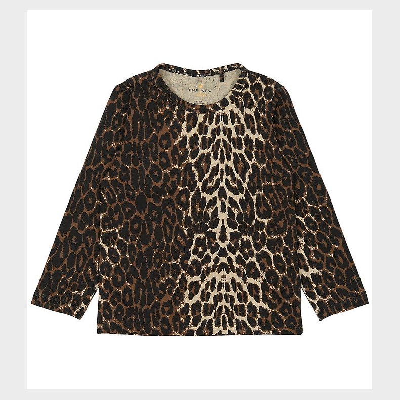 The New Siblings Bluse - TnstPenny - Feather Gray AOP