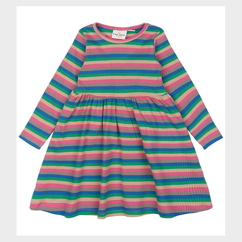 The New Siblings Kjole - Rib - TnstPolly - Multi Striped