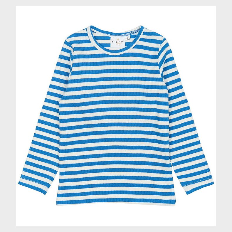 The New Siblings Bluse - Rib - TnstFro - Campanula Striped