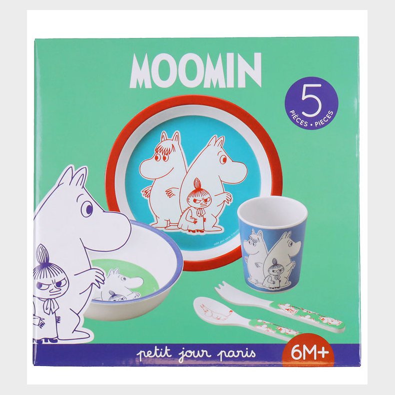 Petit Jour Paris Spisest - 5 Dele - Moomin