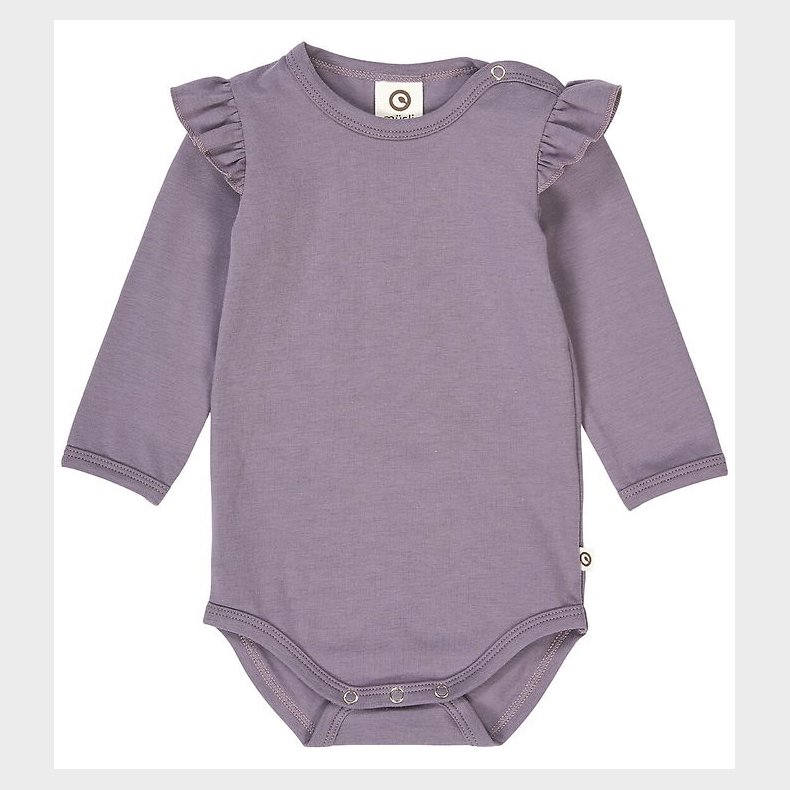 M�sli Body l/� - Cozy Me Frill - Lilac Fog