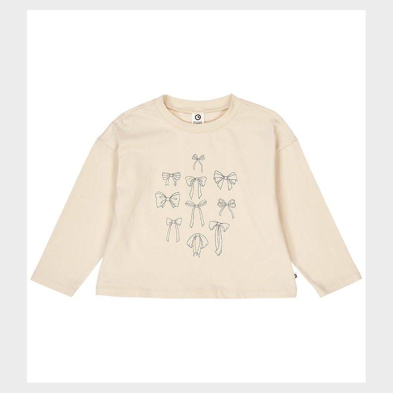 Msli Bluse - Bow - Oak