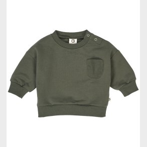 Msli Sweatshirt - Baby - Cozy Me Pocket - Deep Green
