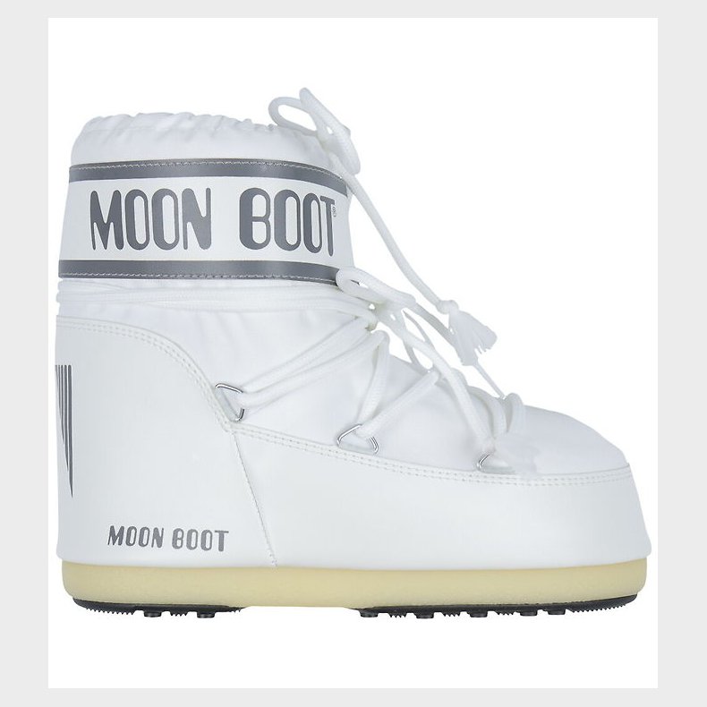 Moon Boot Vinterstvler - Icon Low Nylon - White Mono