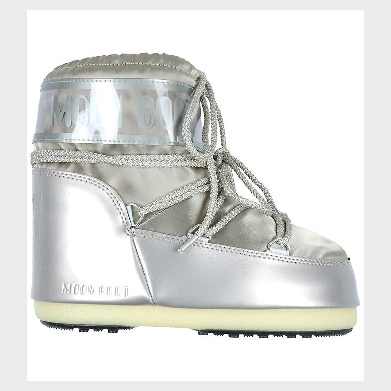 Moon Boot Vinterstvler - Icon Low Glance - Platinum