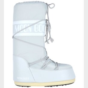 Moon Boot Vinterstvler - Icon Nylon - Glacier Grey