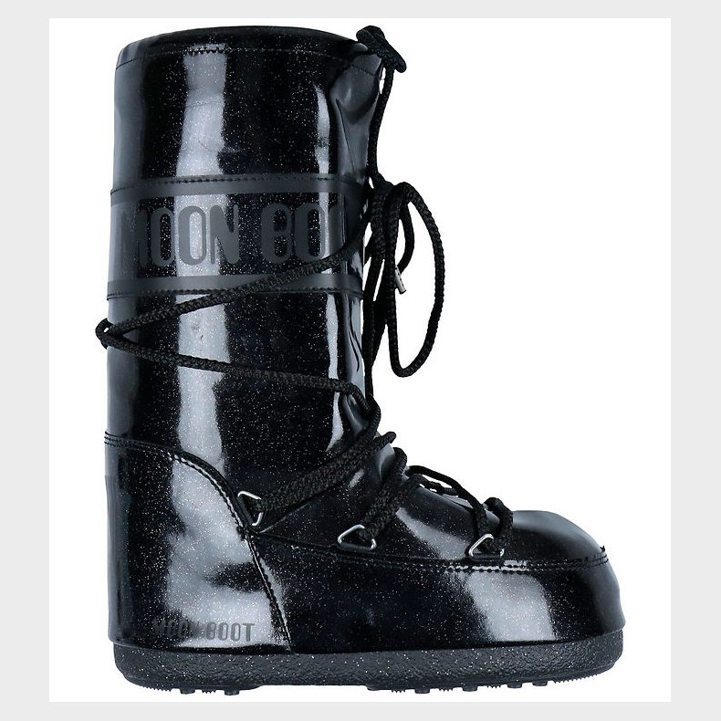 Moon Boot Vinterstvler - Icon Glitter - Sort