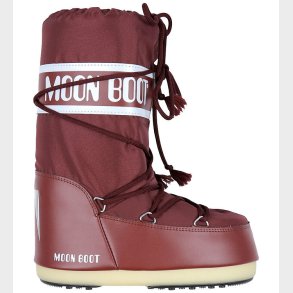 Moon Boot Vinterstvler - Icon Nylon - Burgundy