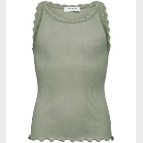 Rosemunde Top - RkBalta - Rib - Abbey Stone m. Blonder