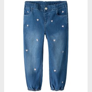 Name It Jeans - NmfRose - Dark Blue Denim/HEARTS EMB