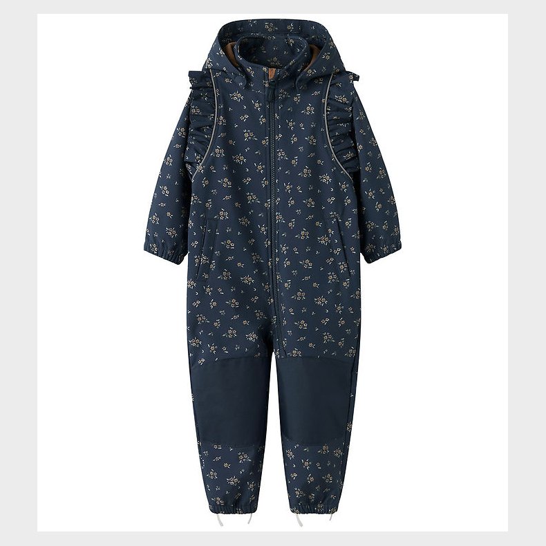 Name It SoftShelldragt m. Fleece - NmfAlfao - Spellbound/Bouguet