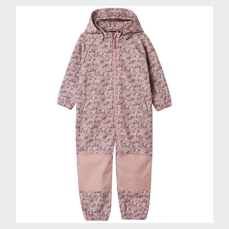 Name It SoftShelldragt m. Fleece - Noos - NmfAlfa - Woodrose/Blo