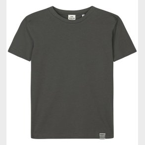 Mads Nrgaard T-shirt - Fine Jersey Thorlino - Asphalt