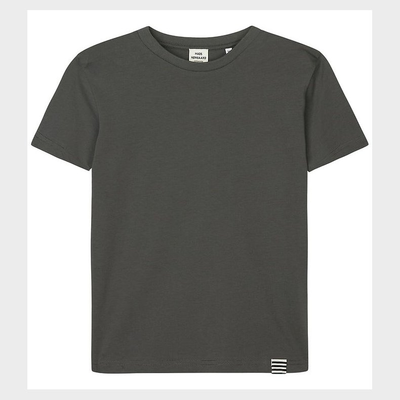 Mads Nrgaard T-shirt - Fine Jersey Thorlino - Asphalt