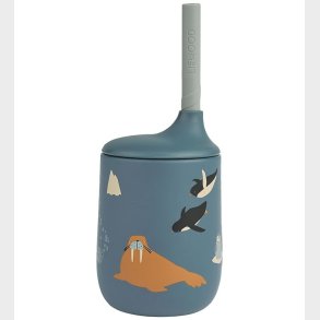 Liewood Kop m. Sugerr - Silikone - Ellis - Arctic Sea/Ocean Vie