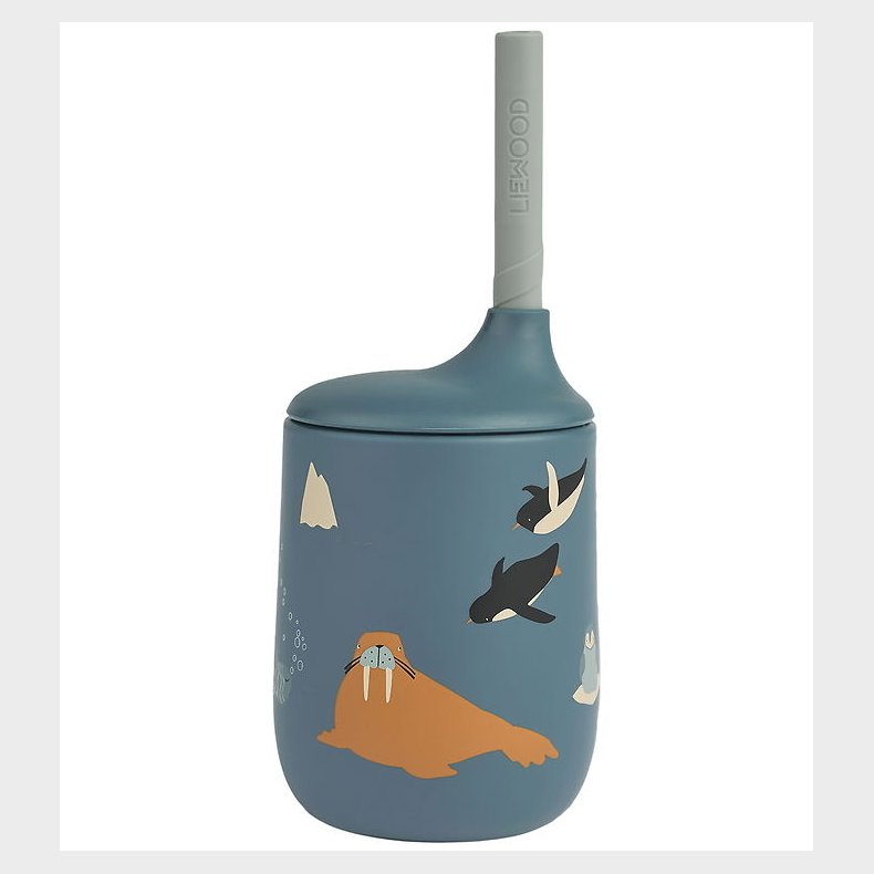 Liewood Kop m. Sugerr - Silikone - Ellis - Arctic Sea/Ocean Vie