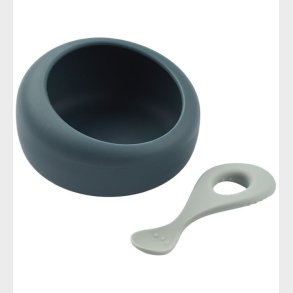 Liewood Spisest - Silikone - 2 Dele - Sparia - Whale Blue/Dove