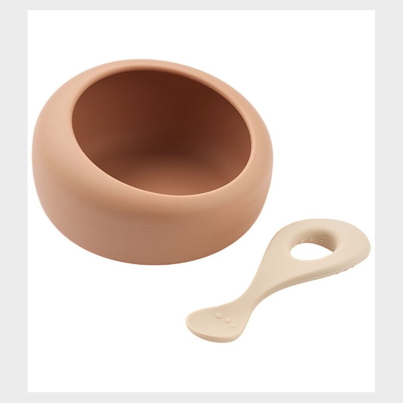 Liewood Spisest - Silikone - 2 Dele - Sparia - Tuscany Rose/App