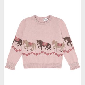 Hust and Claire Bluse - Strik - Pani Horse - Adobe Rose