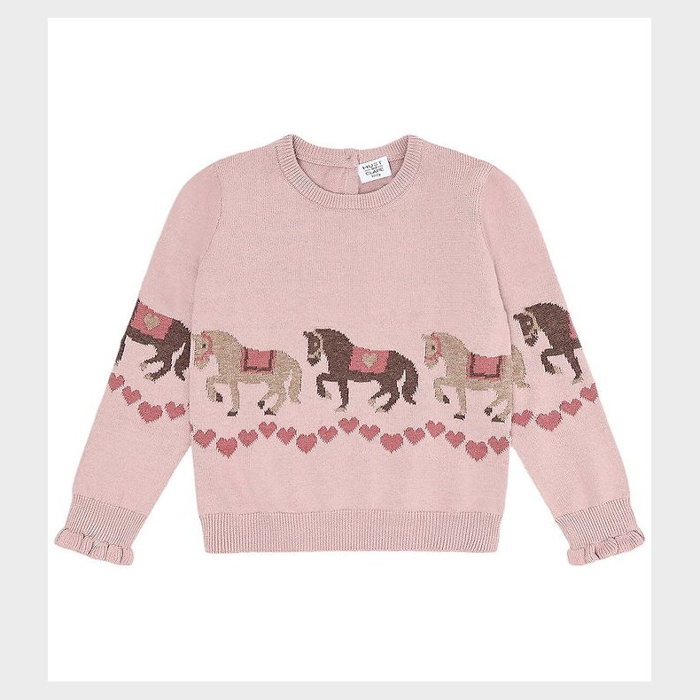 Hust and Claire Bluse - Strik - Pani Horse - Adobe Rose