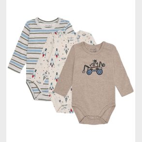 Hust and Claire Body l/ - 3-pak - Bertram Rocket - Wheat Melang