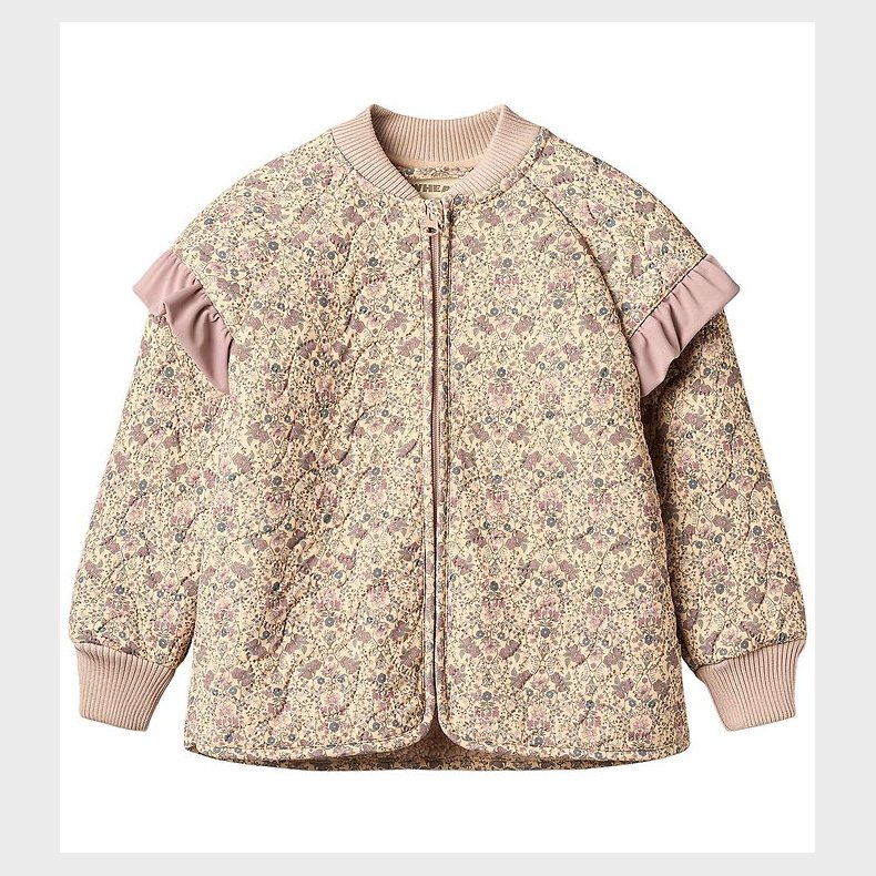 Wheat Termojakke m. Fleece - Ellas - Mellow Peach Tapestry