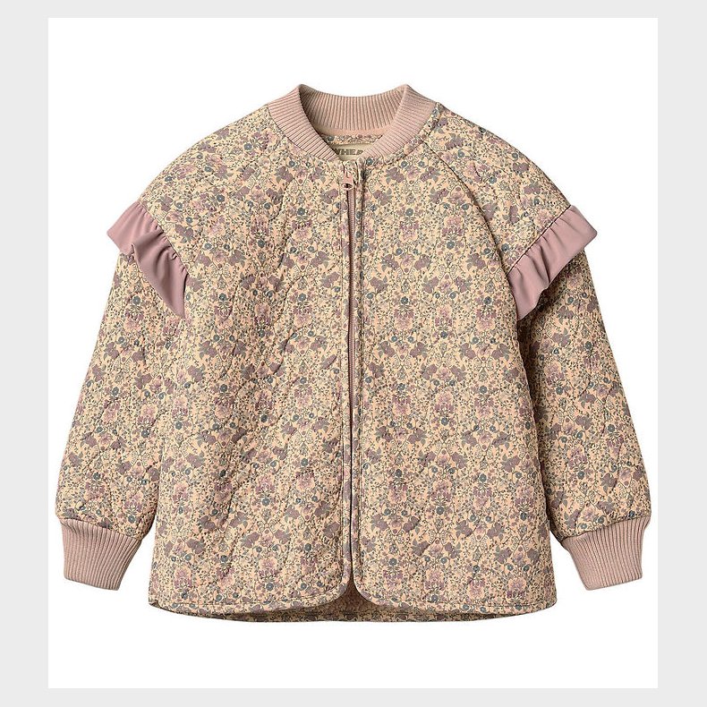 Wheat Termojakke m. Fleece - Ellas - Mellow Peach Tapestry