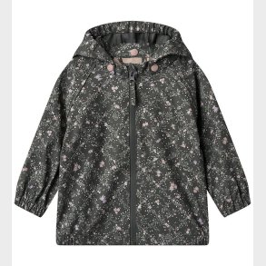 Wheat Regnjakke - Chardy - Forest Lake Checked Flowers