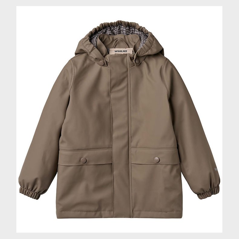 Wheat Regnjakke m. Termo - PU - Aju - Dry Wood