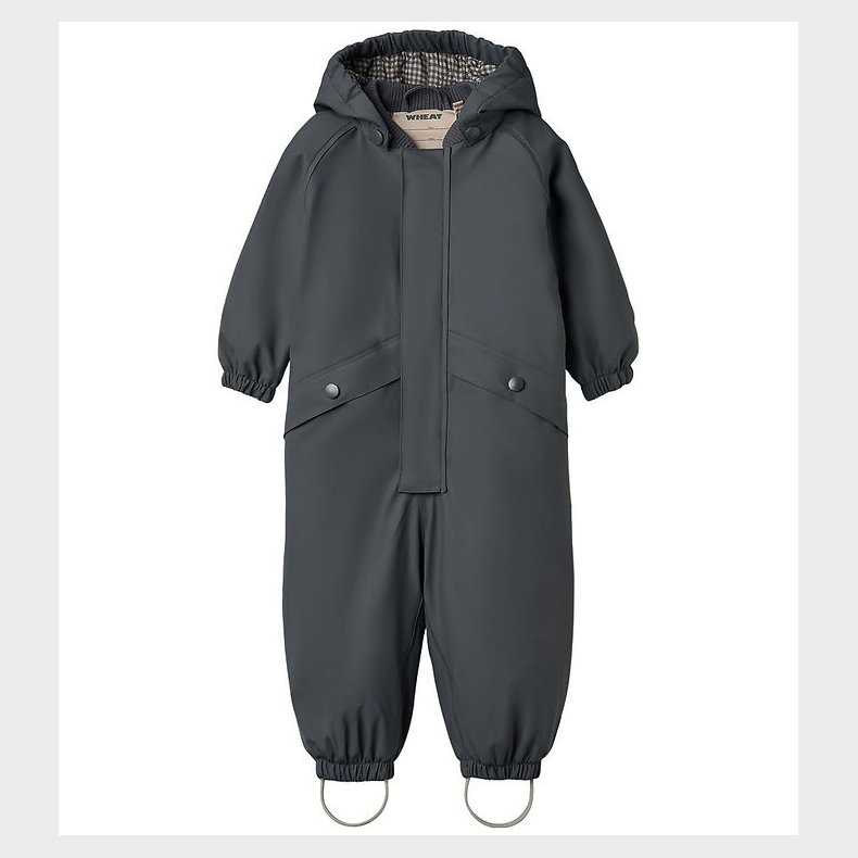 Wheat Regndragt m. Termo - PU - Aiko - Greyblue
