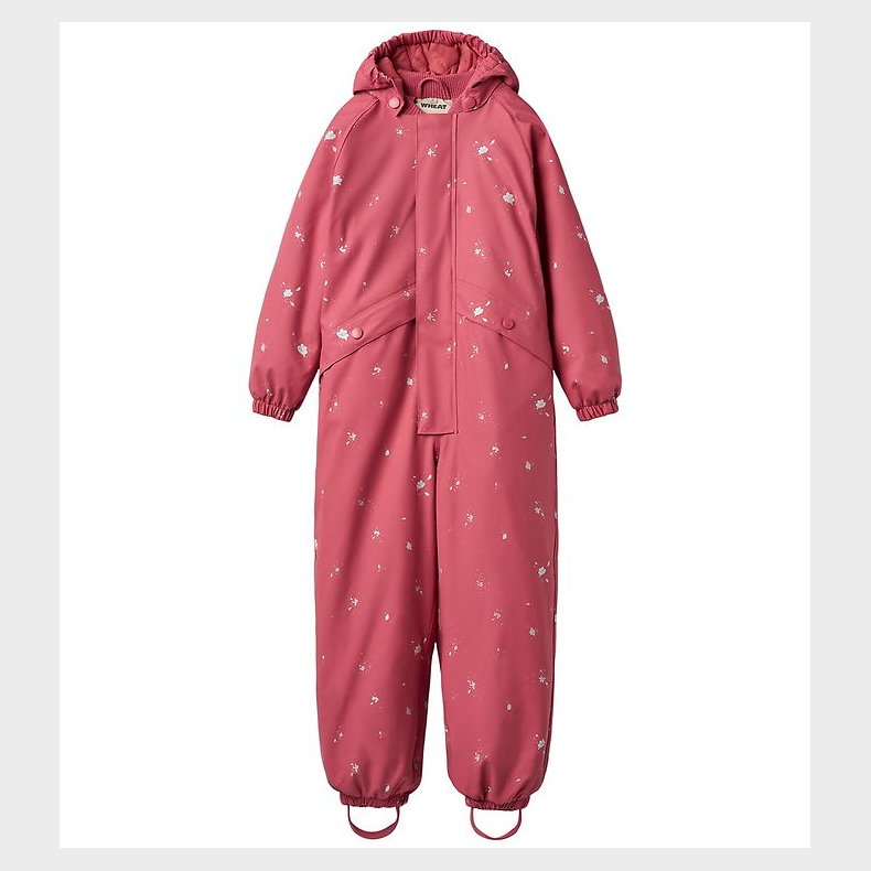 Wheat Regndragt m. Termo - PU - Aiko - Floating Flowers