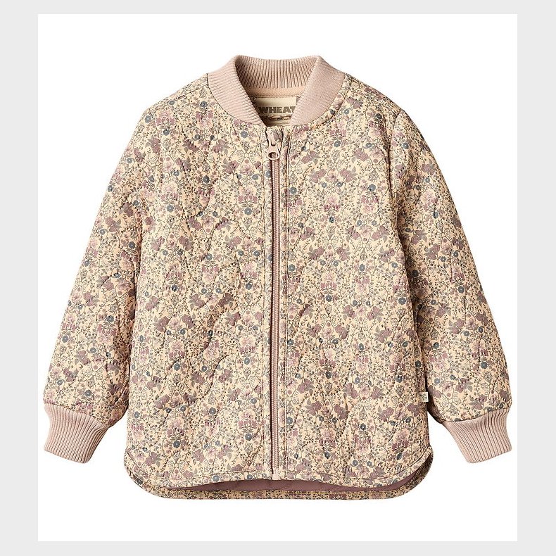 Wheat Termojakke - Loui - Mellow Peach Tapestry