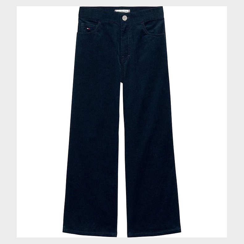 Tommy Hilfiger Fljlsbukser - Mabel - Dark Night Navy