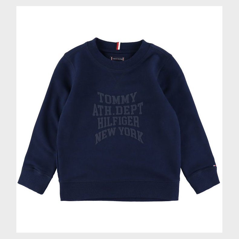 Tommy Hilfiger Sweatshirt - Athletic Varsity - Dark Night Navy