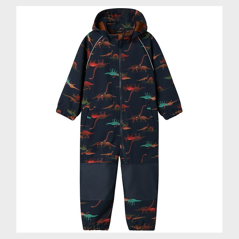 Name It Softshelldragt m. Fleece - Noos - NmmAlfa08 - Dark Sapph