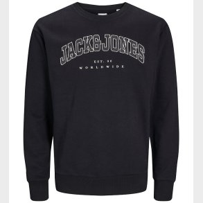 Jack & Jones Sweatshirt - JjeCaleb - Sort