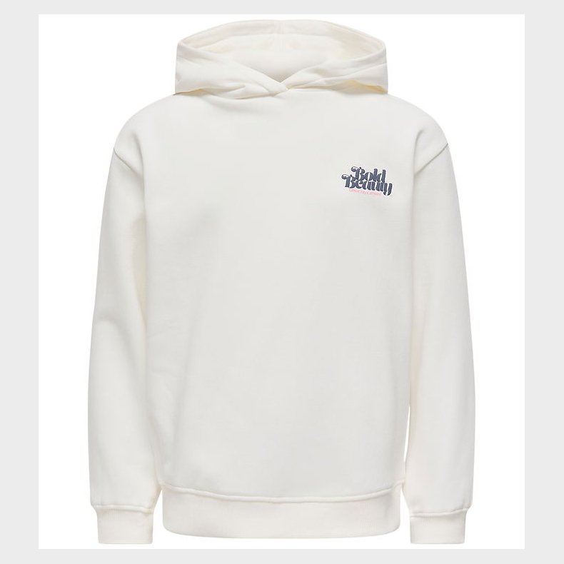 Kids Only Httetrje - KogHollylife - Egret/Beauty m. Blomster