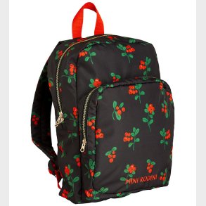 Mini Rodini Rygsk - Sort m. Tyttebr