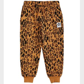 Mini Rodini Sweatpants - Leopard - Beige