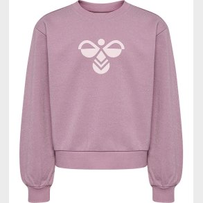 Hummel Sweatshirt - HmlJR Musse - Lavender Mist/Glitter