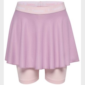 Hummel Nederdel m. Cykelshorts - HmlJR Gym - Lavender Mist