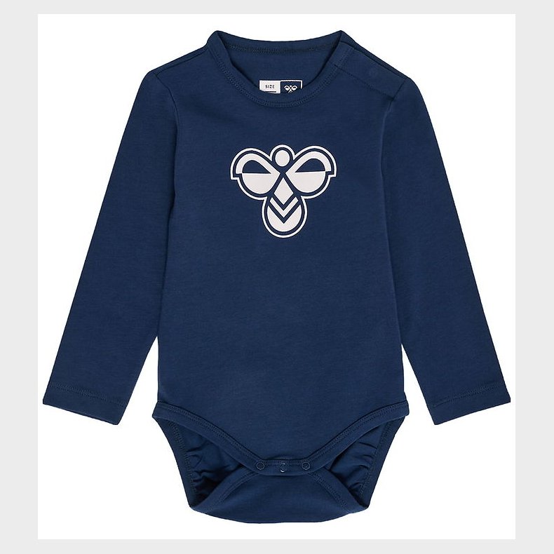 Hummel Body l/� - hmlMini - Dress Blues m. Logo