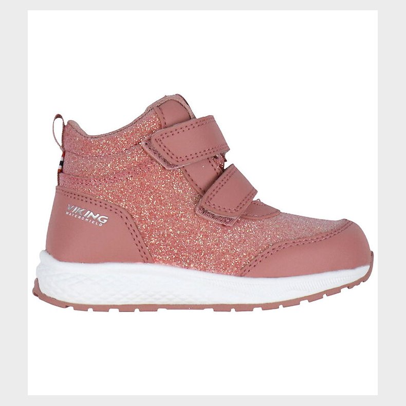 Viking St�vler - Bouncy Glitter Mid WP 2V - Pink