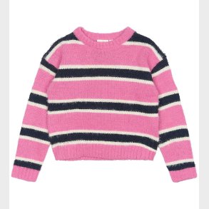 The New Bluse - Strik - TnPalmina - Ibis Rose Striped