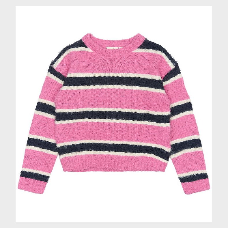 The New Bluse - Strik - TnPalmina - Ibis Rose Striped