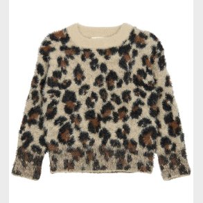 The New Bluse - Strik - TnPamilla - Feather Gray AOP