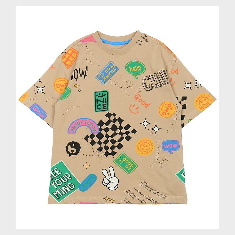 The New T-shirt - TnPete - Humus AOP