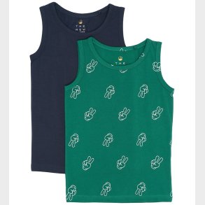 The New Tanktoppe - 2-pak - Navy Blazer