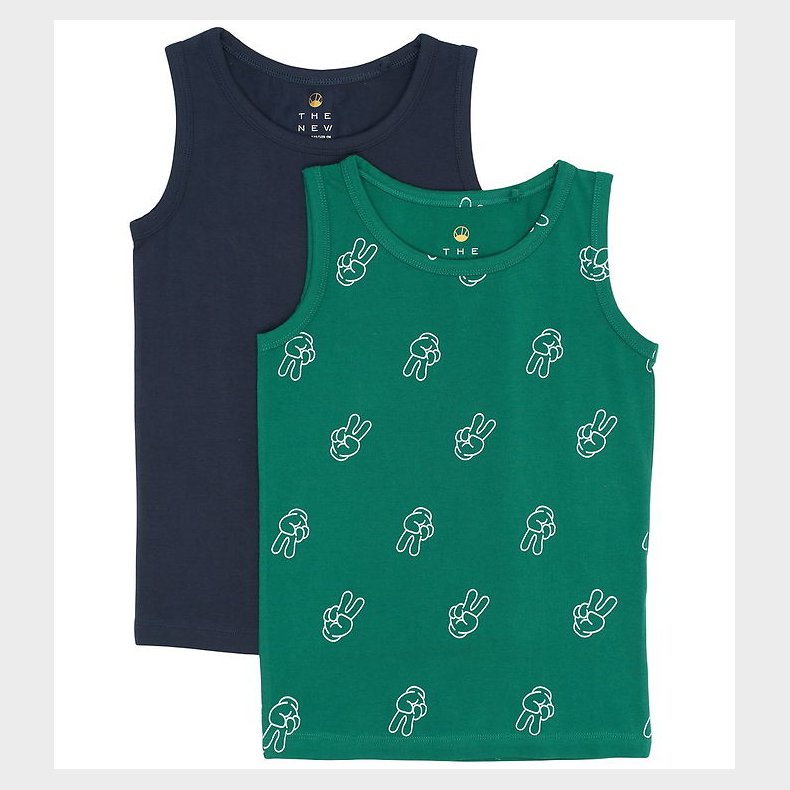 The New Tanktoppe - 2-pak - Navy Blazer